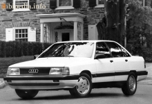 Тех. характеристики Audi 100 c3 1982 - 1991