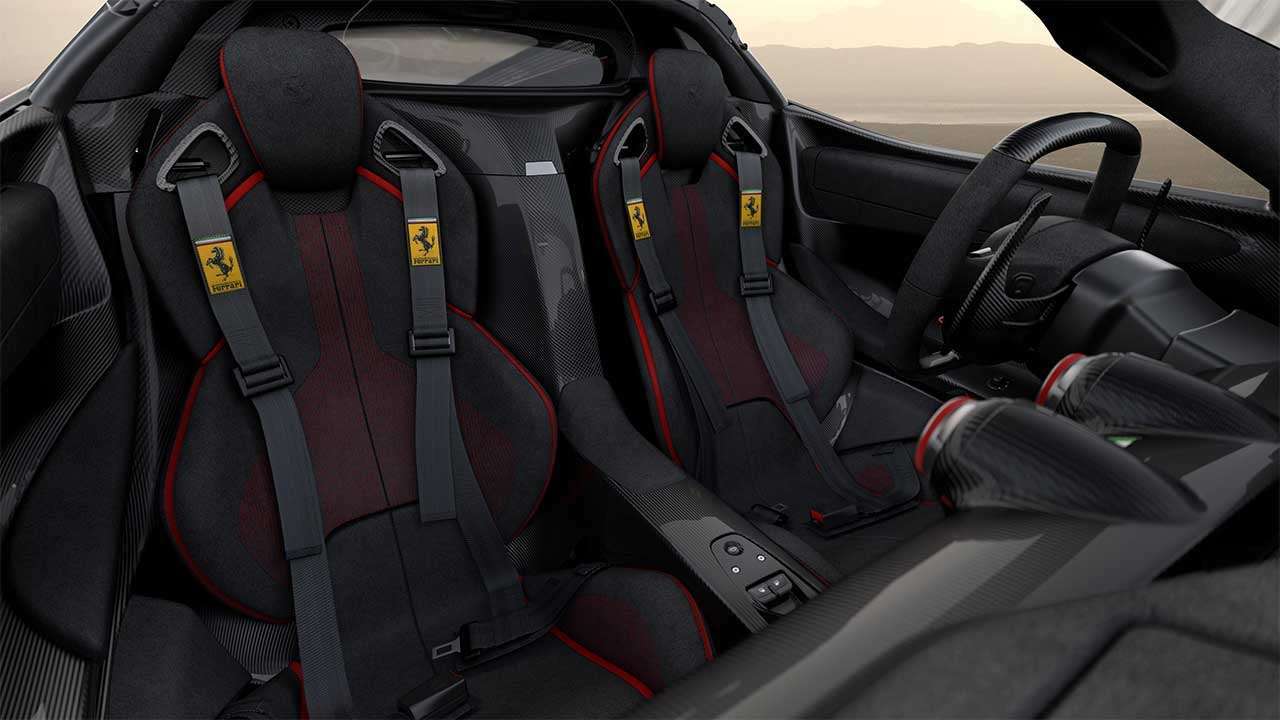 Сиденья Ferrari LaFerrari