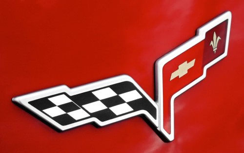 Chevy Corvette emblem