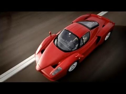 Запыленный Ferrari Enzo на штрафстоянке в Дубае