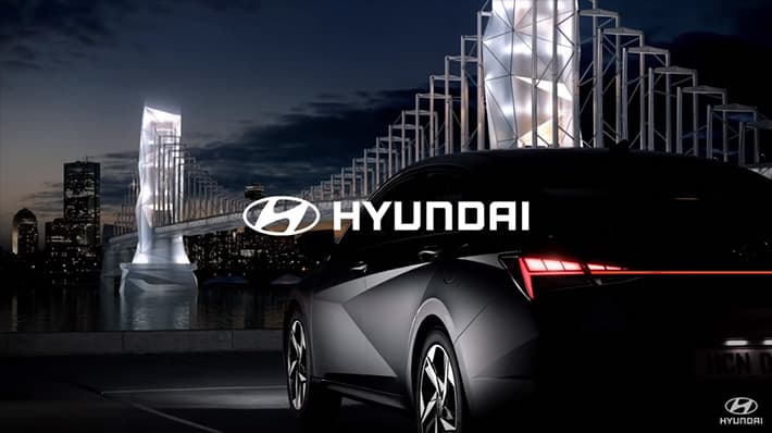фото Hyundai Elantra 2020-2021 вид сзади