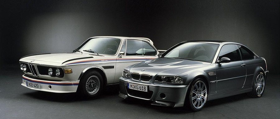 BMW 3.0 CSL (E9) и BMW M3 CSL (E46) Разница между ними 30 лет