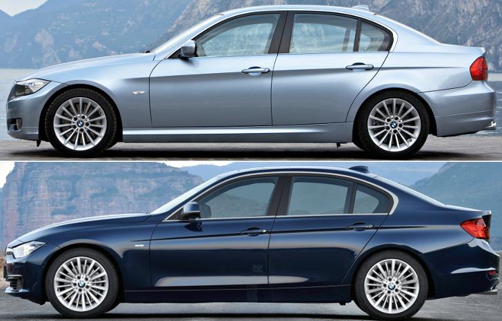 BMW E90 vs BMW F30 - review