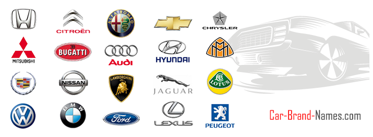 Popular Car Brands Logos