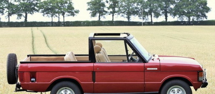 Range Rover Сonvertible — находка для коллекционеров